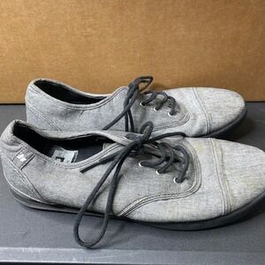 Macbeth Footwear Vegan Gray Textile Low Top Sneakers Mens Size 11 BKI 0411